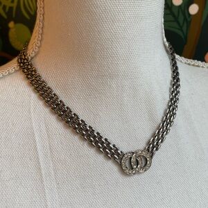 Vintage y2k Silver Chain Necklace